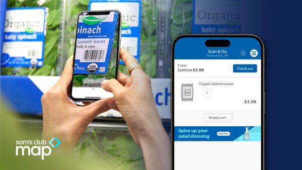 Sam’s Club Brings Advertising to App-Based Scan & Go Checkout Experience