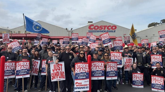 Costco’s unionized workers vote to authorize a strike