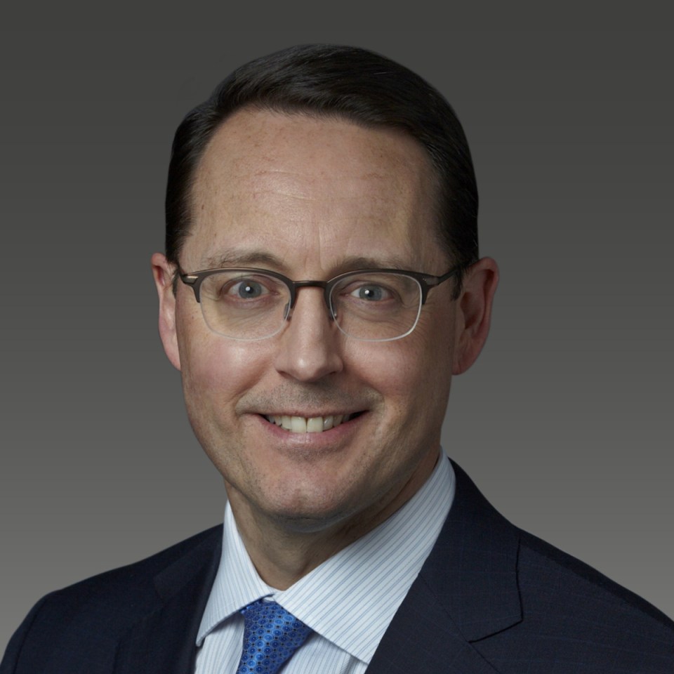 Portrait of Tim Wentworth, Walgreens CEO.